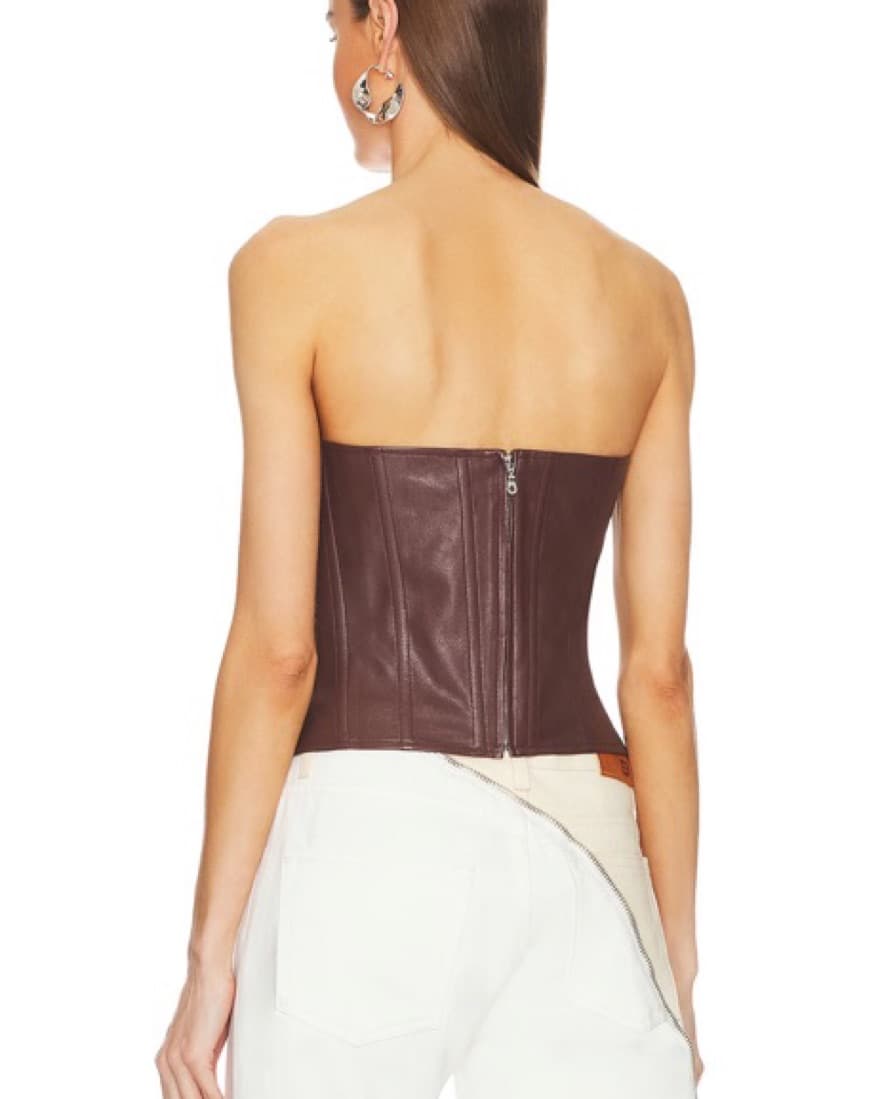 Miaou Leia Corset in Brown - Image 4