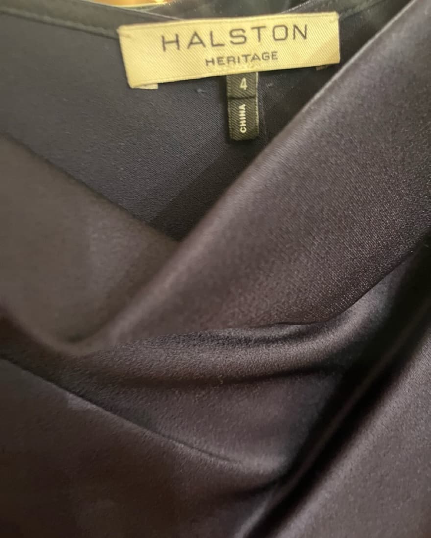 Halston Silk Jumpsuit - Image 5