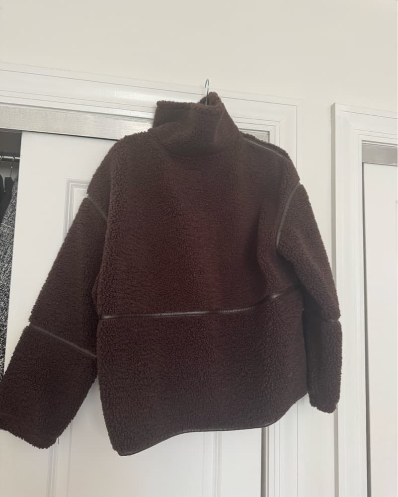 Abercrombie Oversized Sherpa Jacket - Image 2