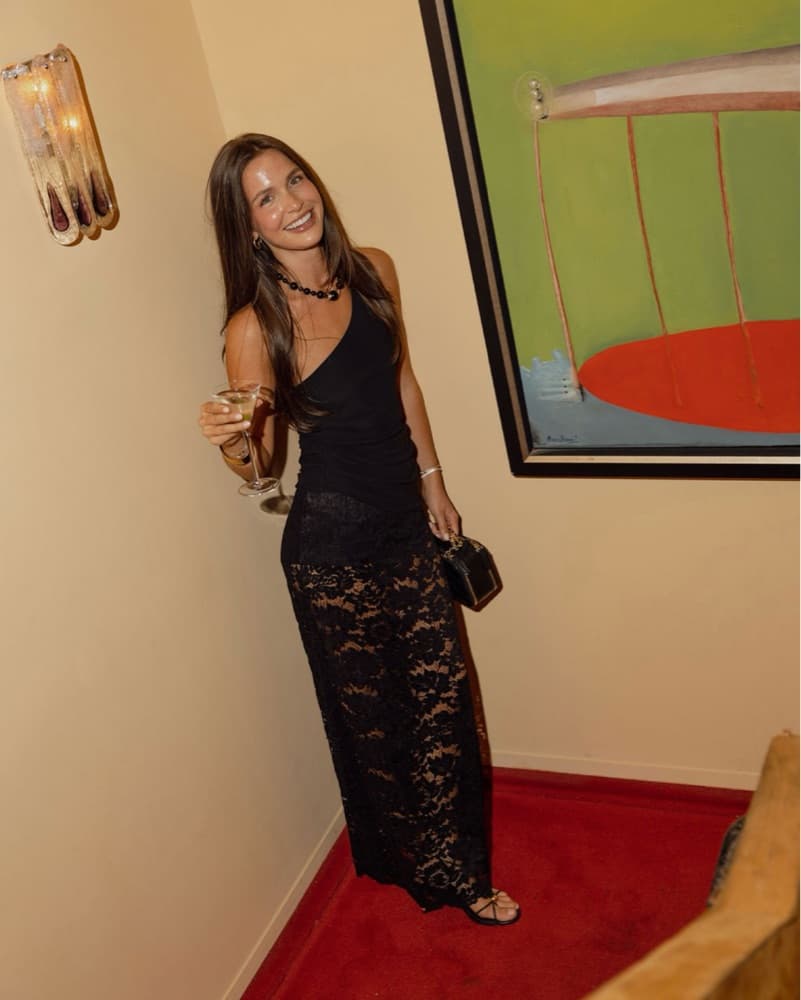 Lace Sheer Skirt  - Image 1