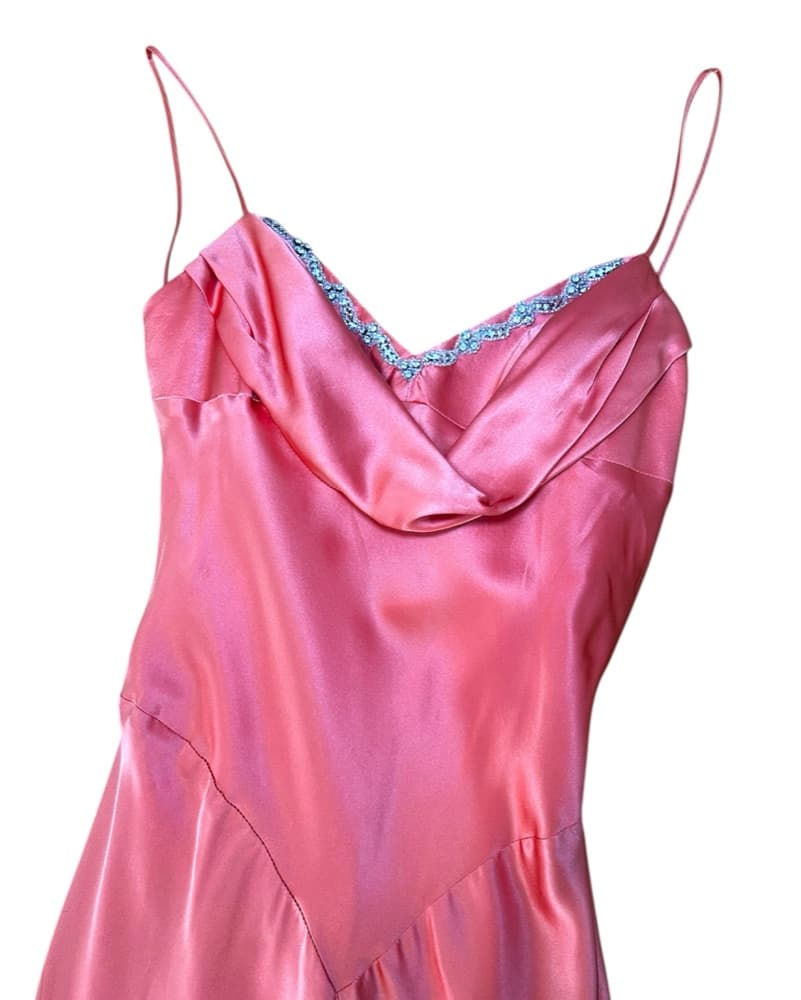 CRYSTAL SILK GOWN - Image 2