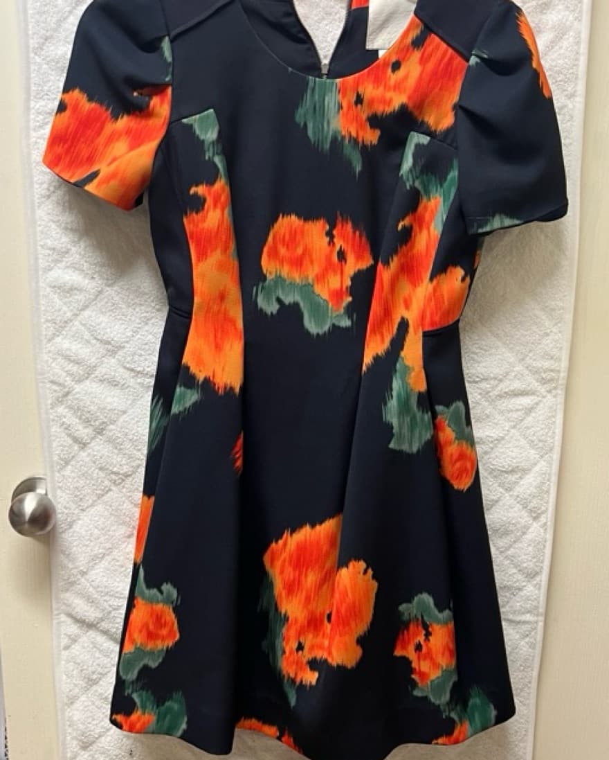 Vibrant Floral Dress - Image 1