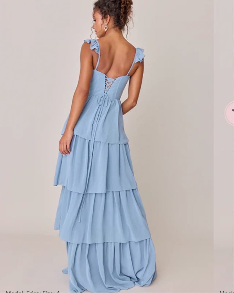 Revelry Ruffle Corset Dress  - Image 4