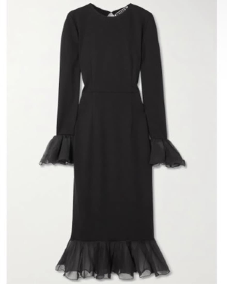 Rotate Mermaid Dress with Ruffled Hem - Image 4