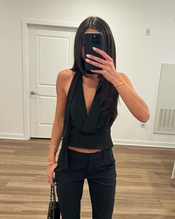 Halter Open Back Top - Image 1