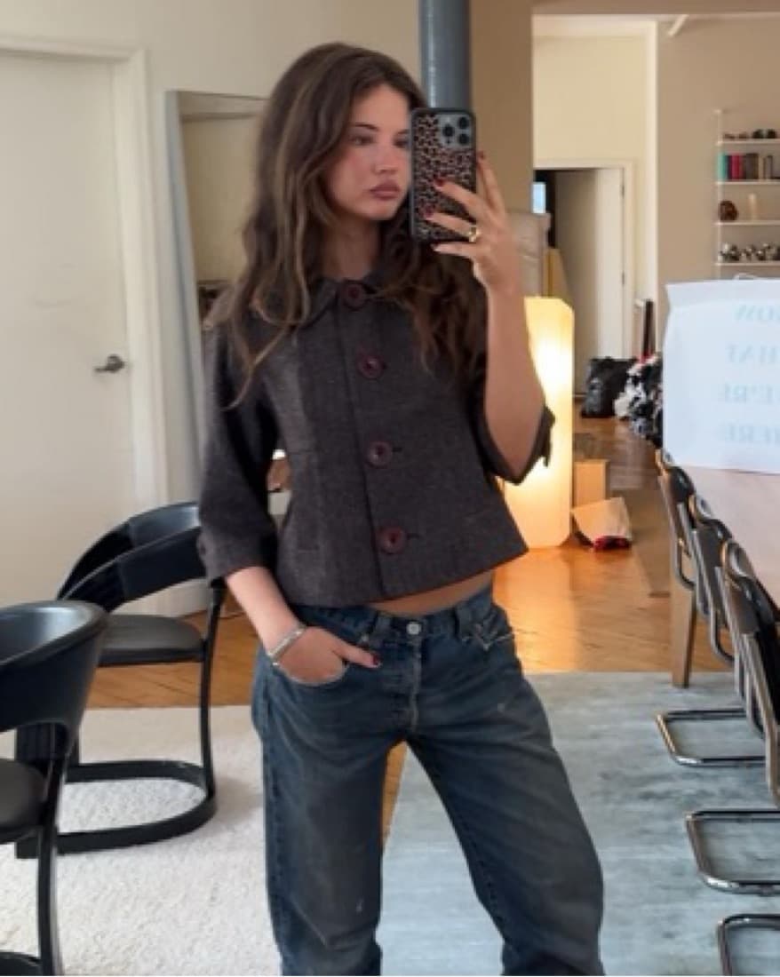 Vintage Guess Tweed Jacket  - Image 2