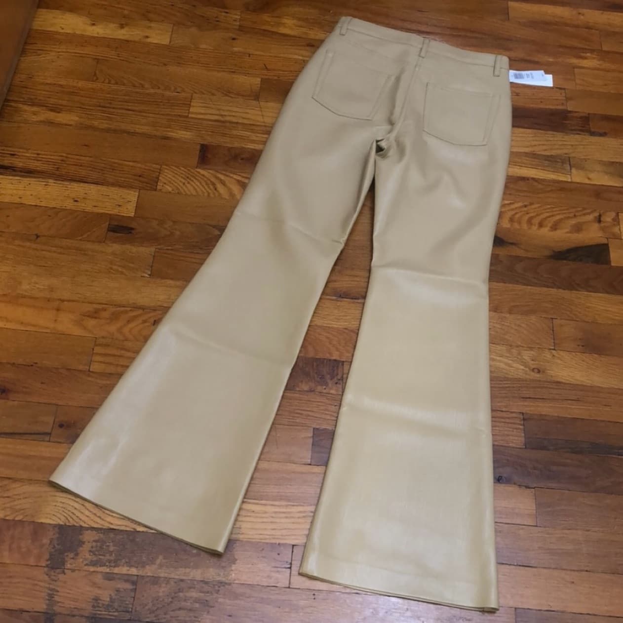 Melina Flare Leather Pants  - Image 6