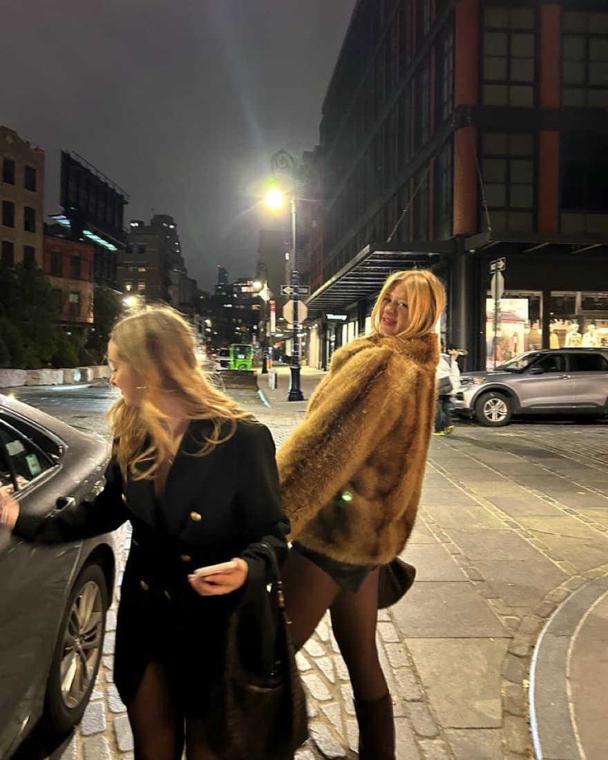 Faux Fur Jacket - Image 3