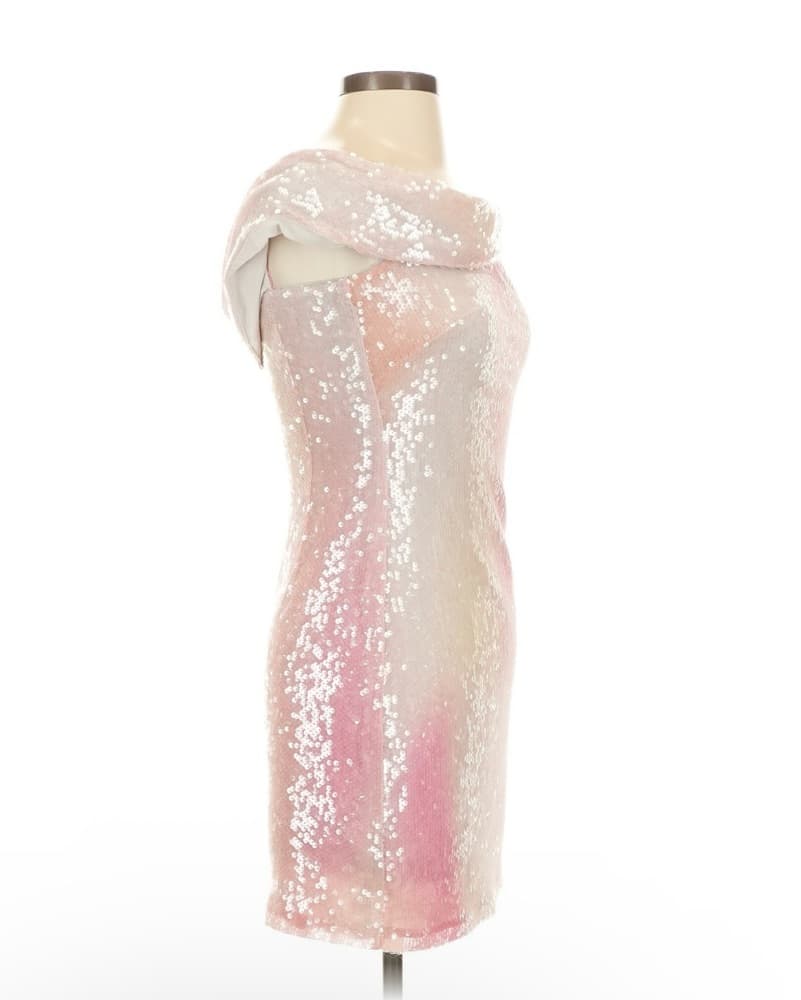 Sparkling Sequin Cocktail Dress - Image 3