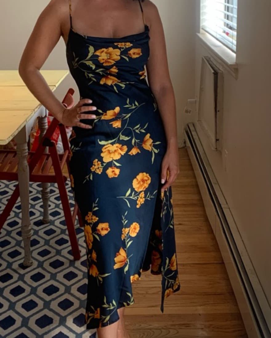 ASTR the Label Gaia Midi Floral Dress  - Image 1