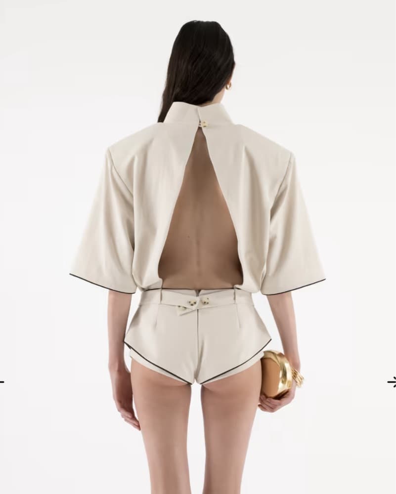 Arakii T-Shirt Playsuit - Image 1