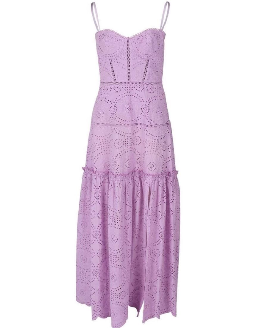 Jonathan Simkai Broderie Bustier Dress - Image 1
