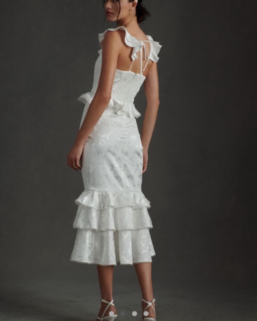 V. Chapman Violet Midi Dress - Image 2