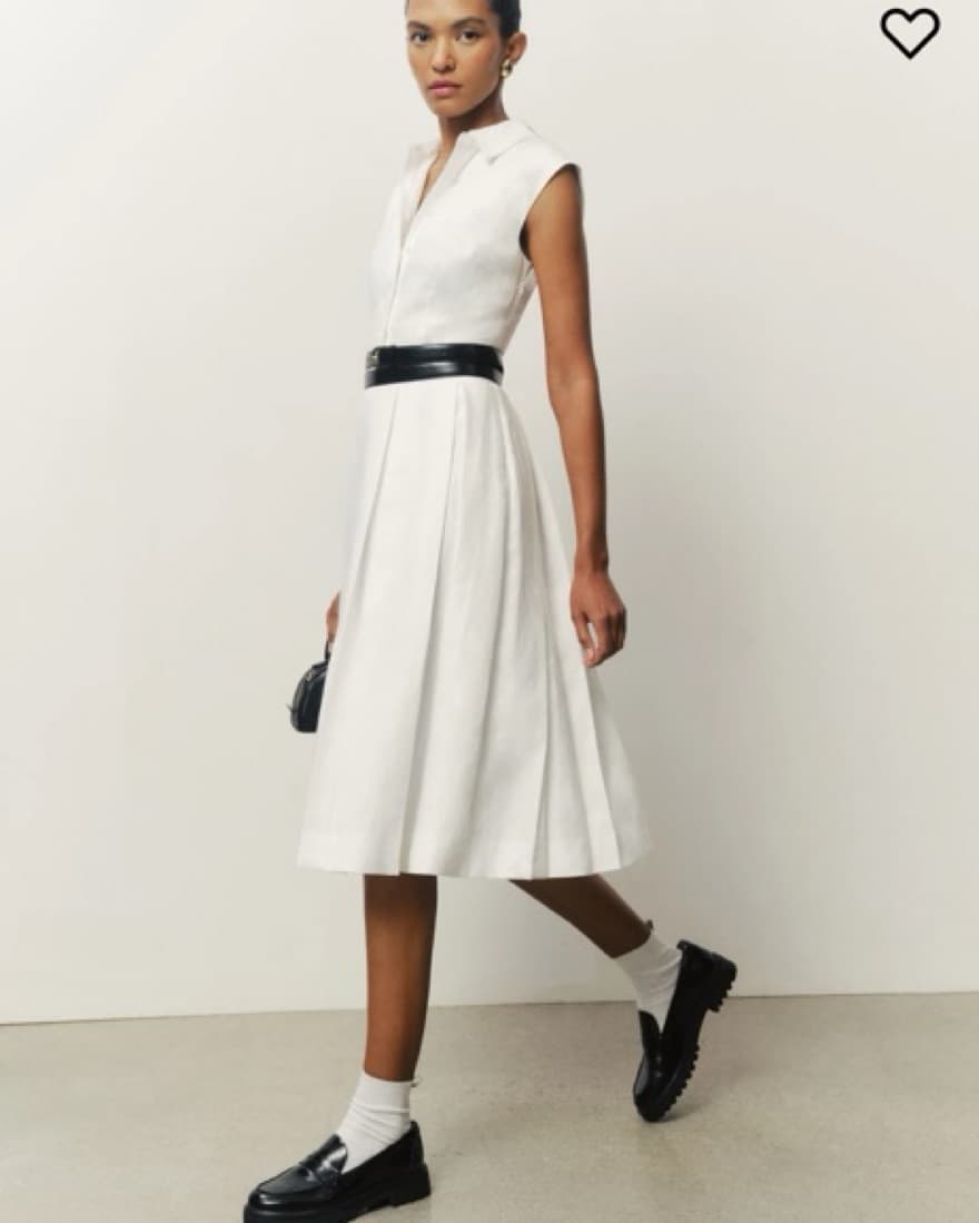 Reformation Prim Linen Dress - Image 1