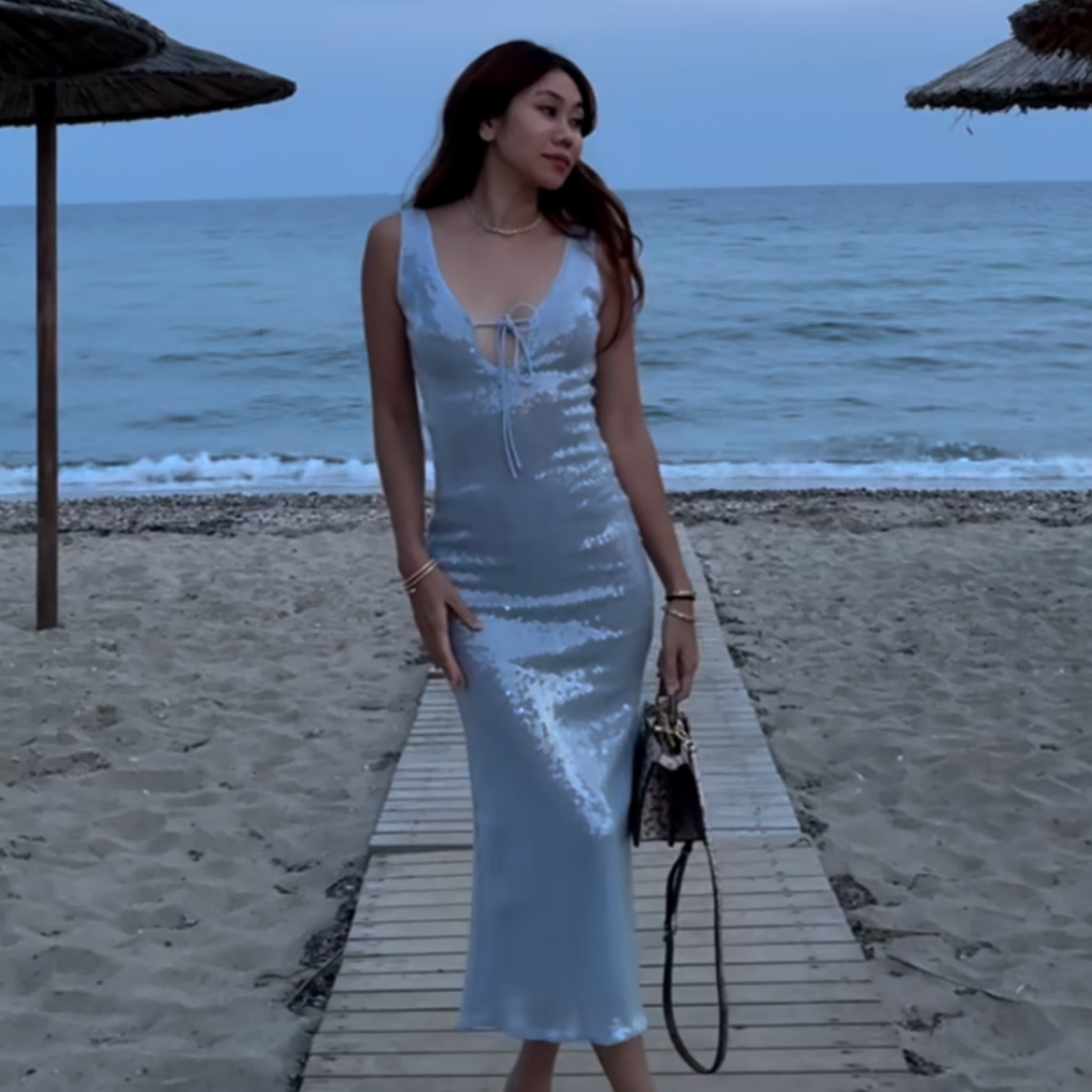 Revolve Sequin Dress - Image 1