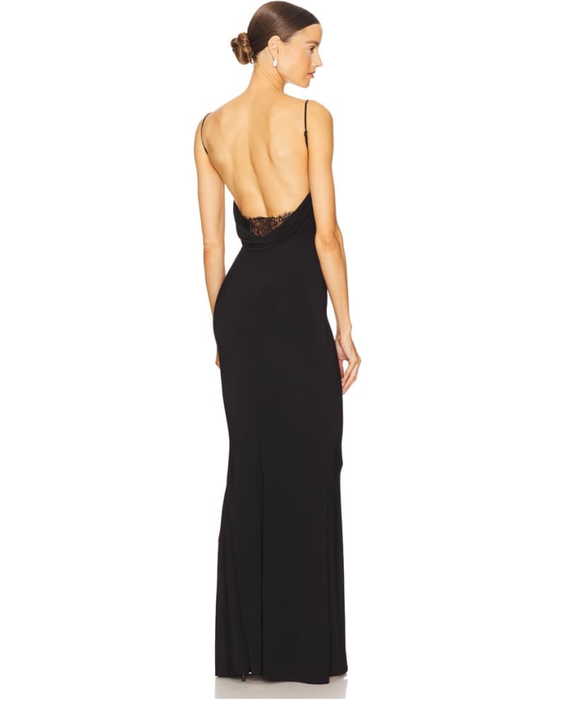 Surreal Gown In Black - Image 1