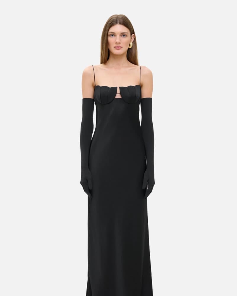 Anna October // Black Tulip Dress - Image 2