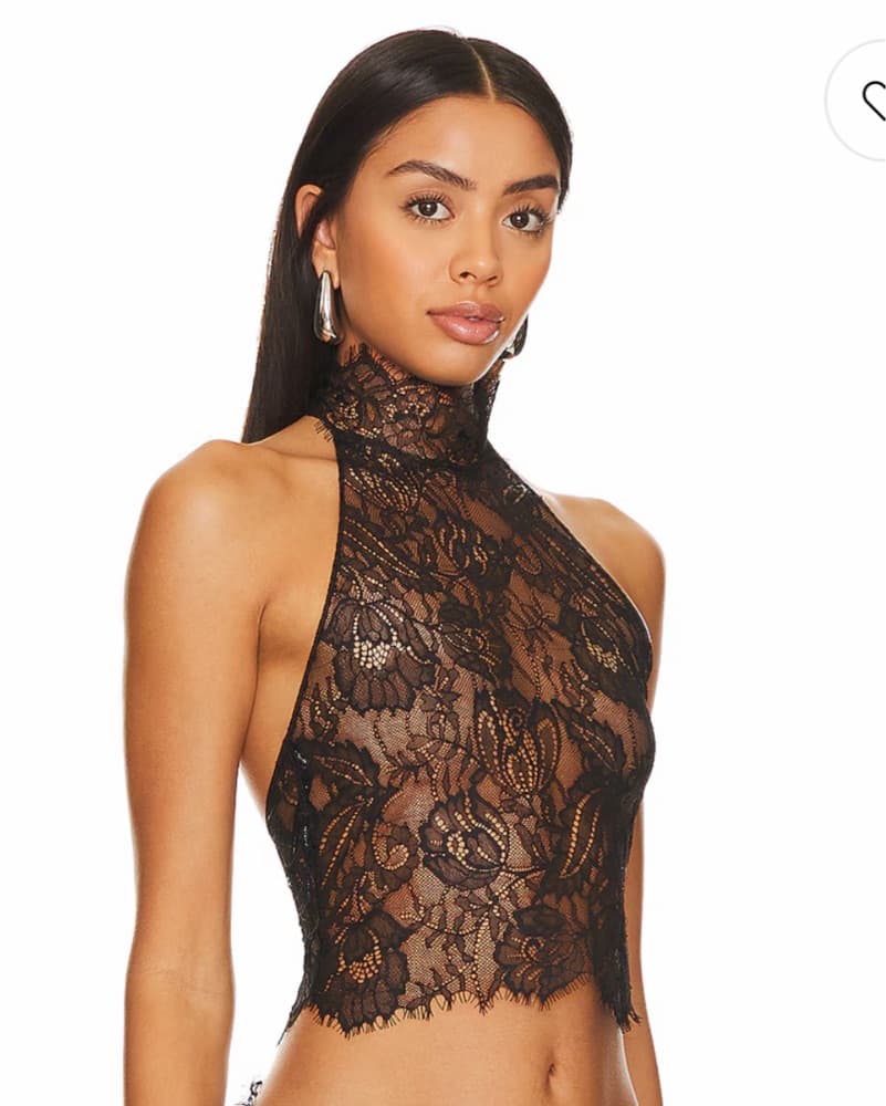 Retrofete Violet Top Black - Image 2