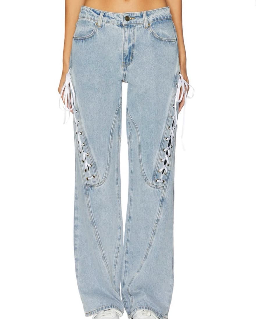Lioness Ribbon Jeans - Image 1