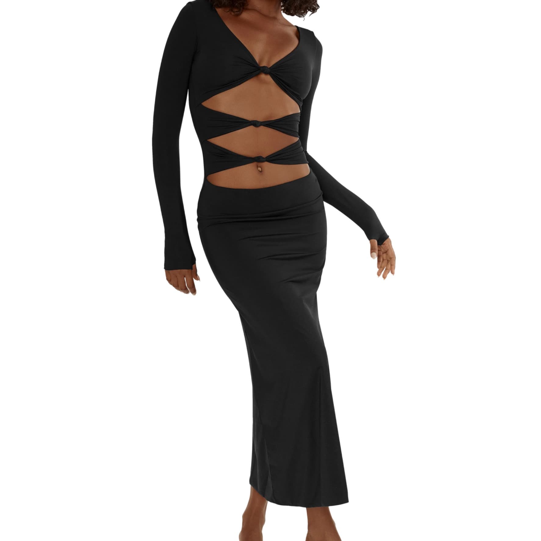 Maygel Coronel Erica Dress In Black - Image 1