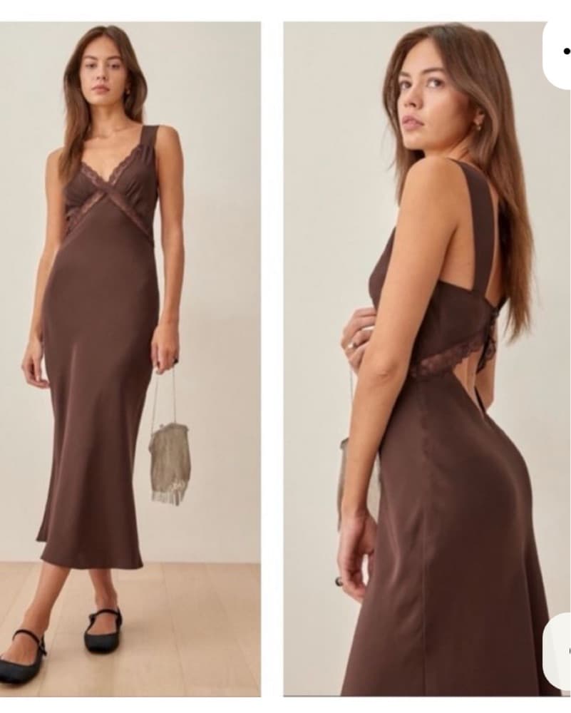 reformation provence slip dress  - Image 1