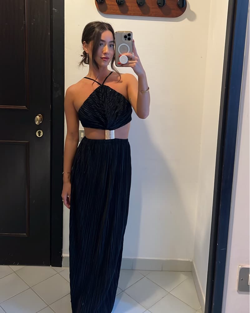 Black Maxi Dress - Image 2