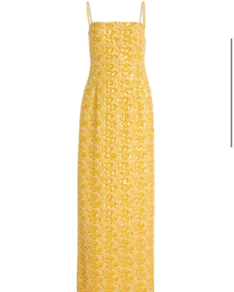 SIMKHAI Savia Dress In Buttercream  - Image 4