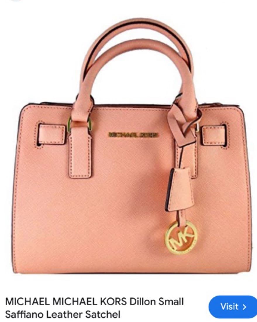 Michael Kors Pink Hand Bag - Image 1