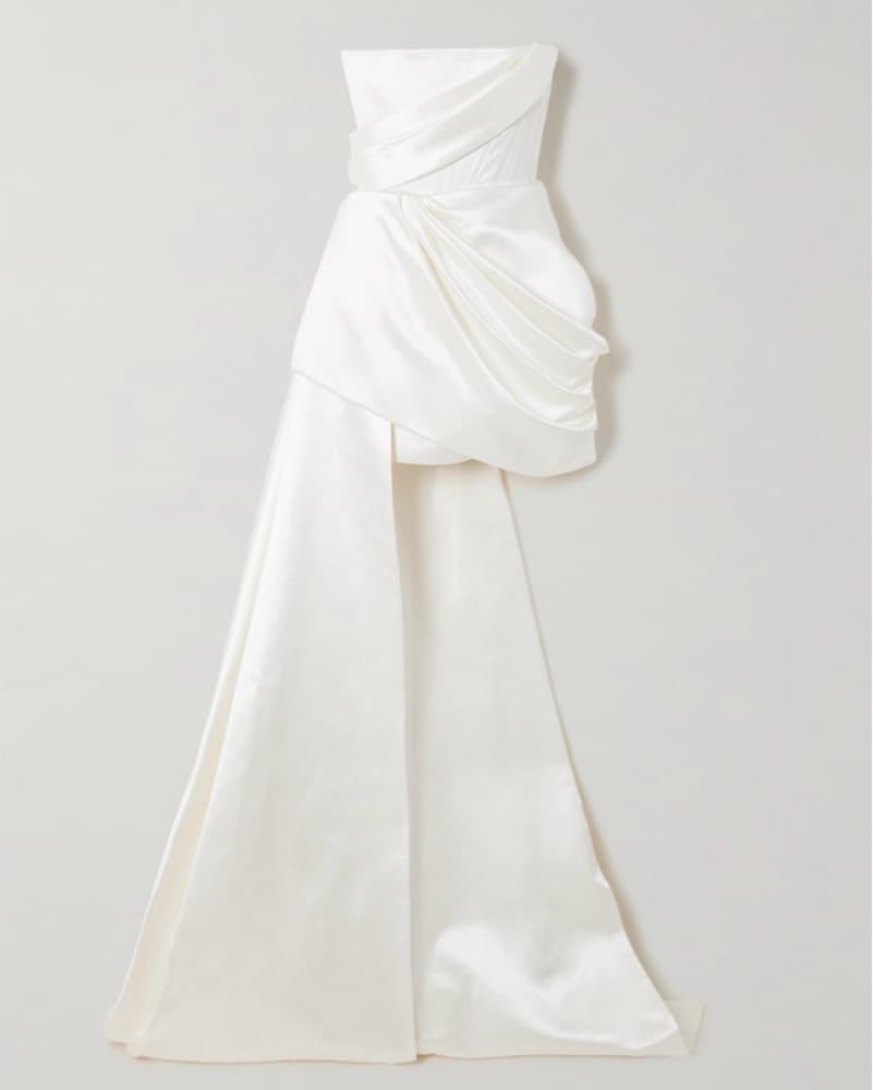 ALEX PERRY Blair Asymmetrical Dress - Image 2