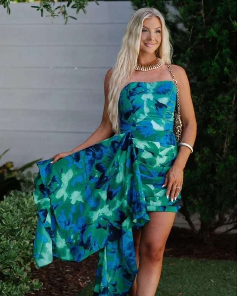 Morgan Statement Mini Dress - Image 1