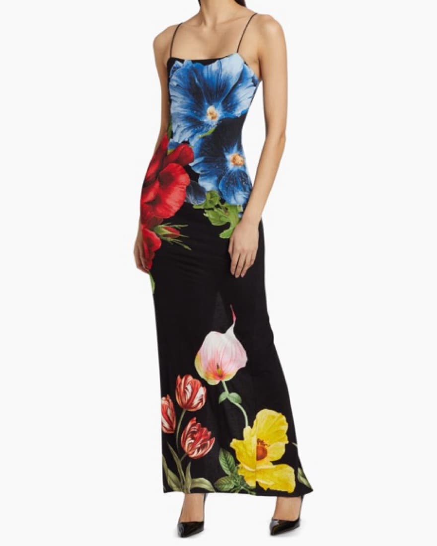 Alice And Olivia Floral Maxi Dress - Image 1
