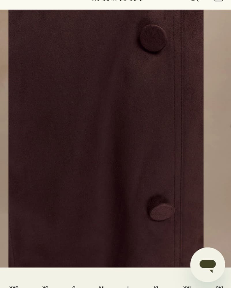 Brown Suede Trench Coat - Image 4