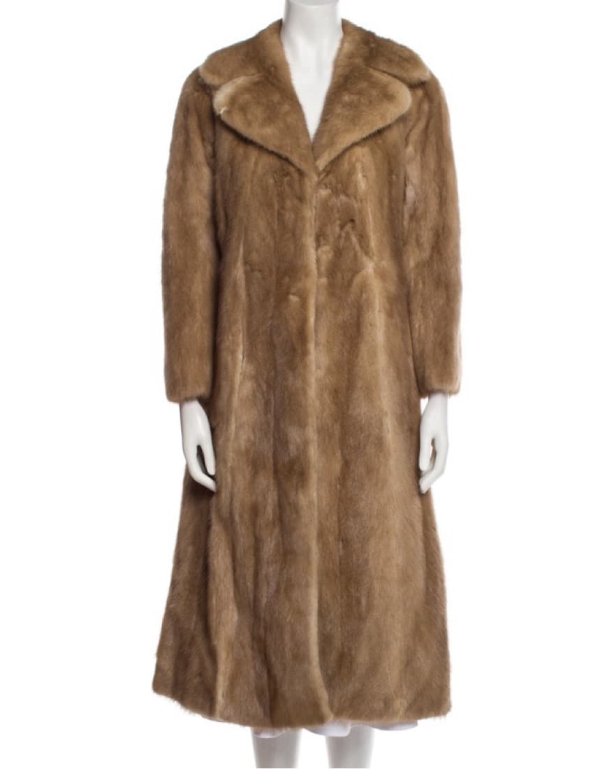 Vintage Mink Fur Coat - Mob Wife Era - Image 1