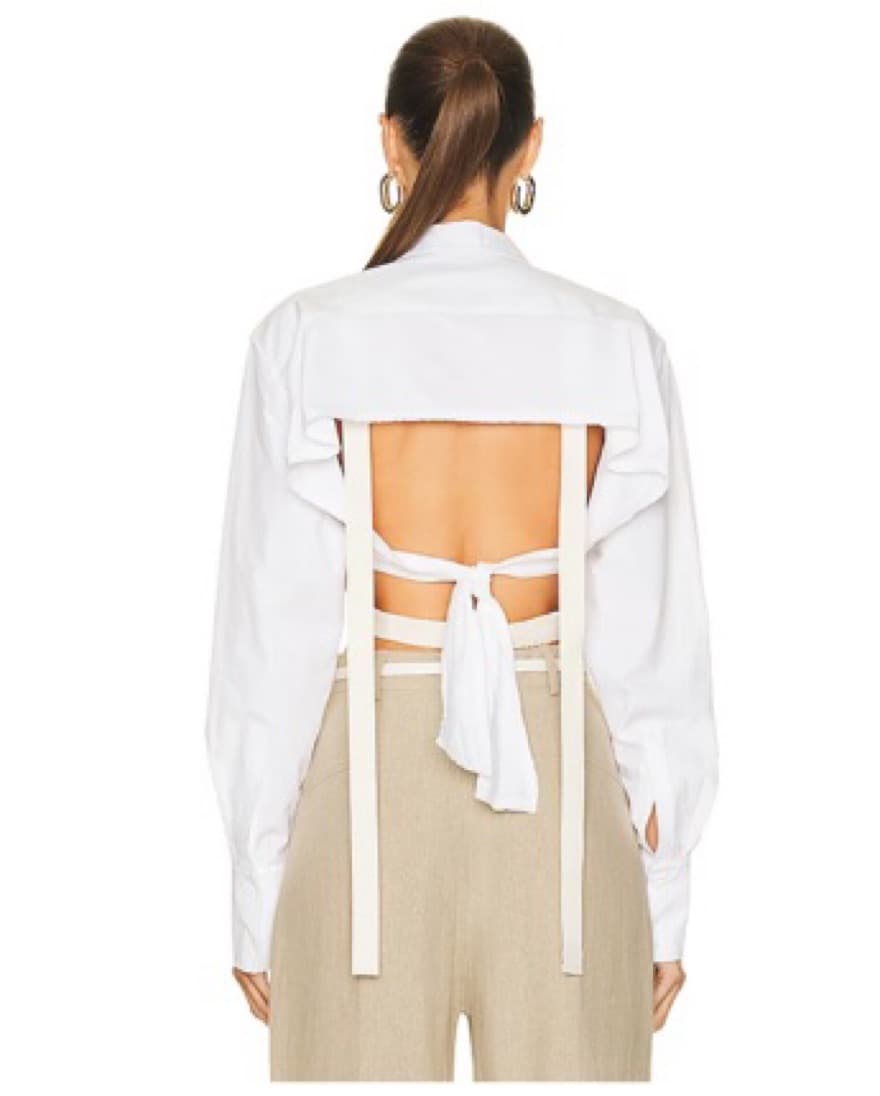 Jacquemus La Papiera White Shirt - Image 1