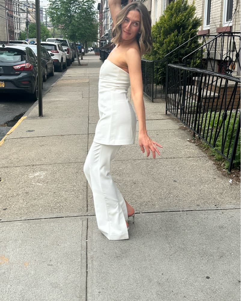 Mango White Jumpsuit  - Image 3