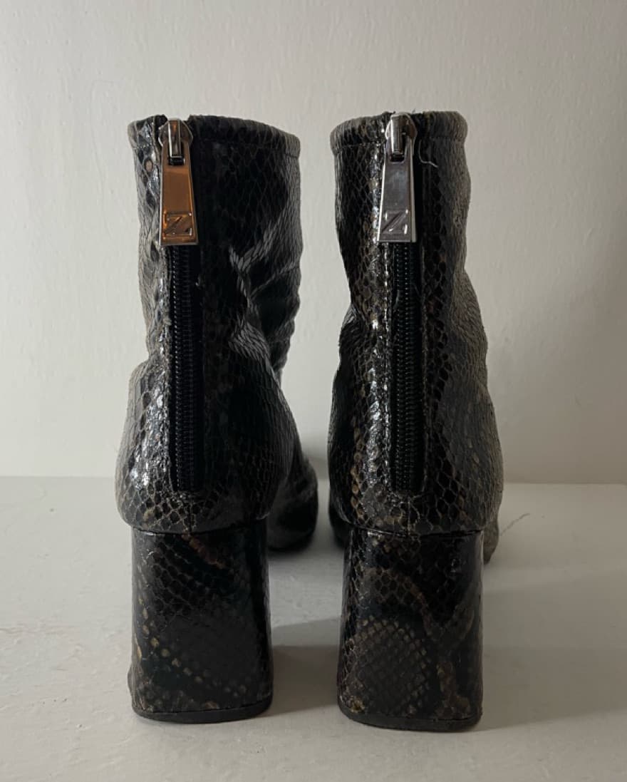 Snakeskin Boots - Image 3