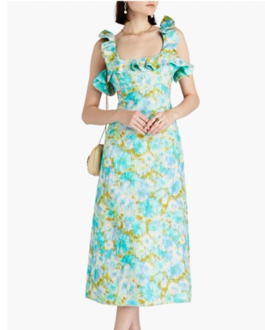 ZIMMERMANN Hide Tide printed linen midi  - Image 2