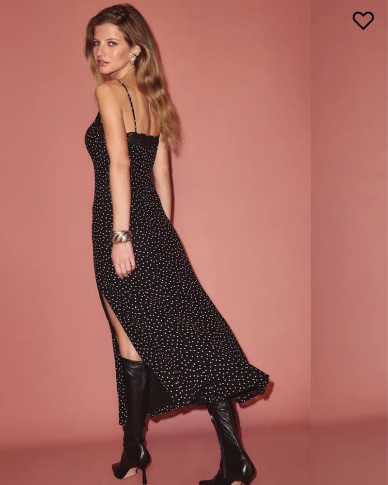 Reformation Polka dot Maxi Dress - Image 3