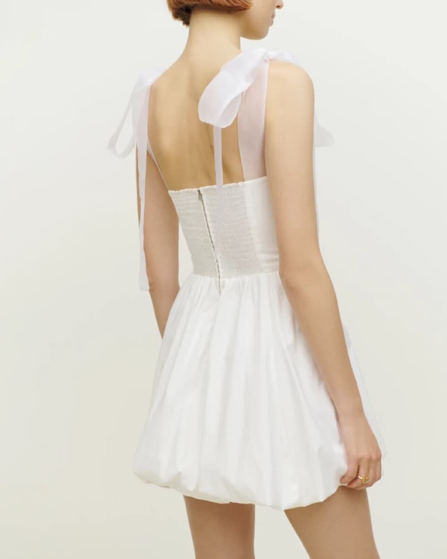 Reformation White Dress - Image 2