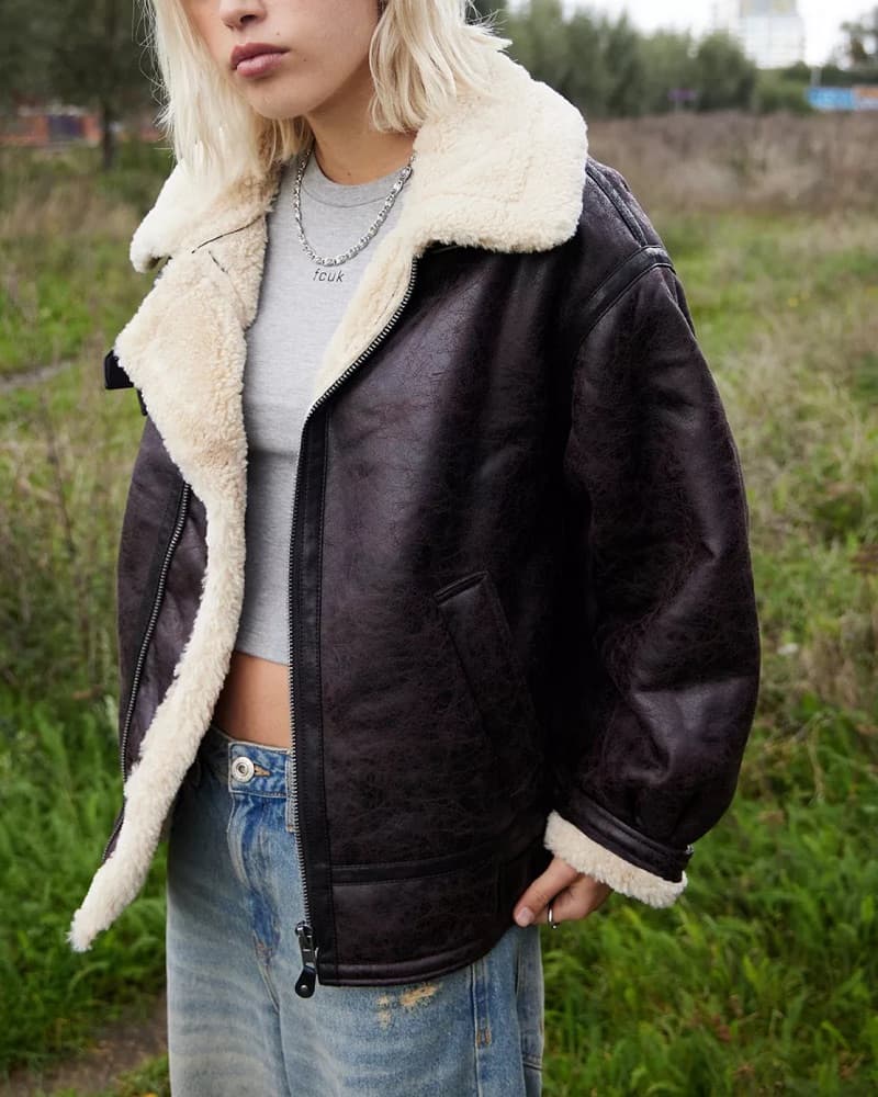 BDG Stevie Aviator Coat - Image 3