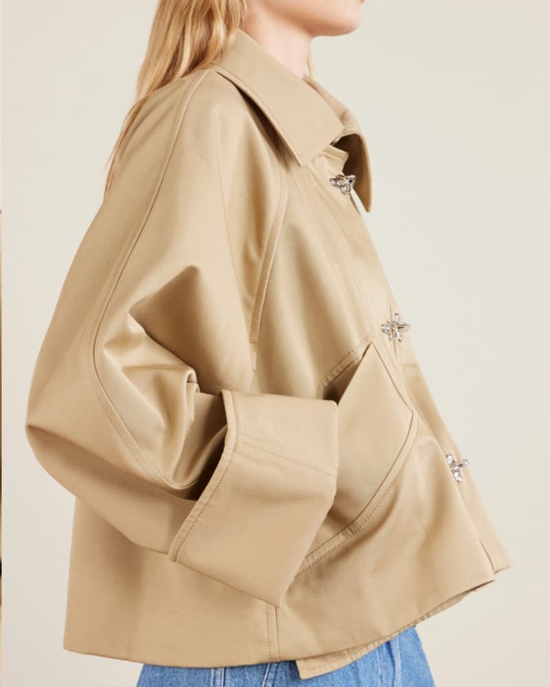 Patou Cotton Gabardine Jacket - Image 2