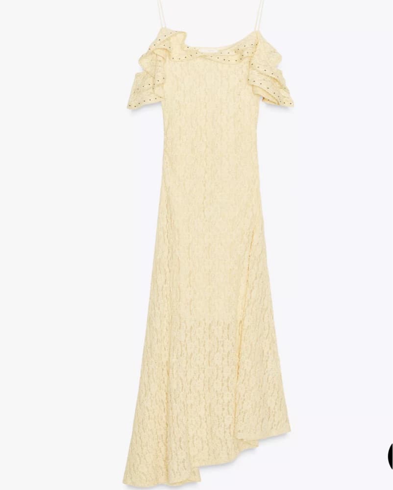 Elegant Lace Maxi Dress - Image 3