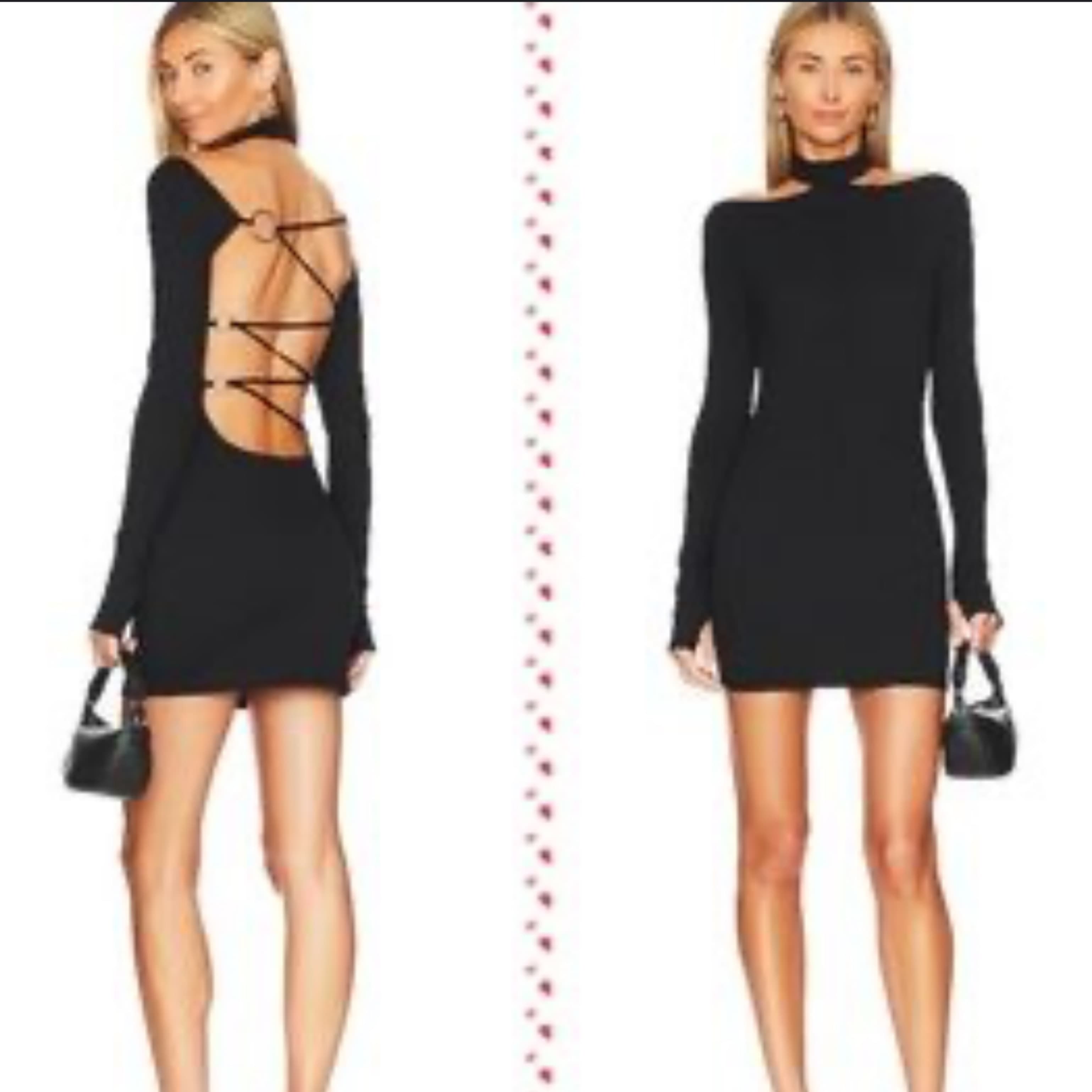 Black Mini Revolve Dress  - Image 2