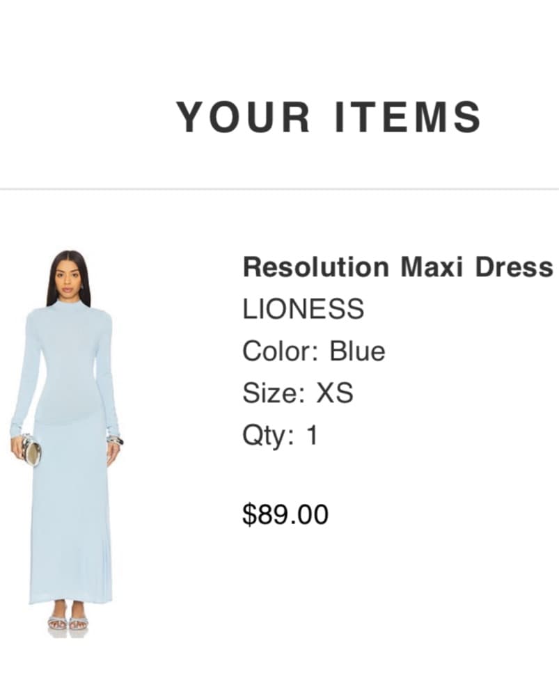 REVOLVE - Resolution Maxi Dress - Image 1