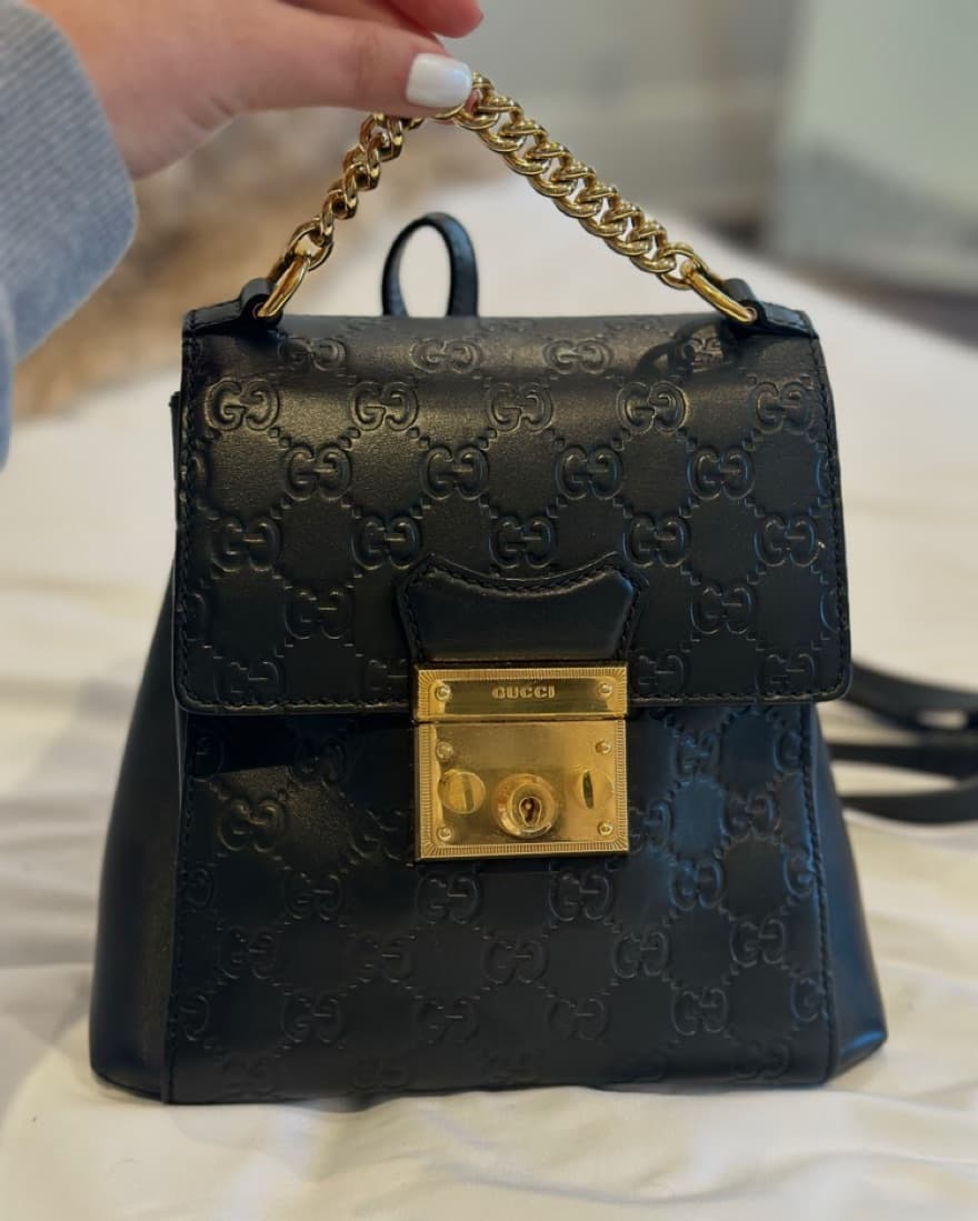 Gucci Mini GG Signature Backpack  - Image 4