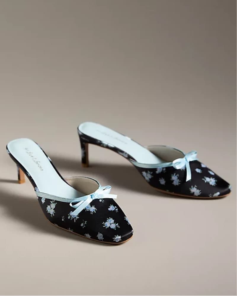 For Love & Lemons Chateau Mule Heels - Image 1