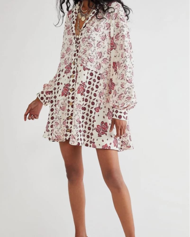 Free People Sylvie Mini Dress - Image 3