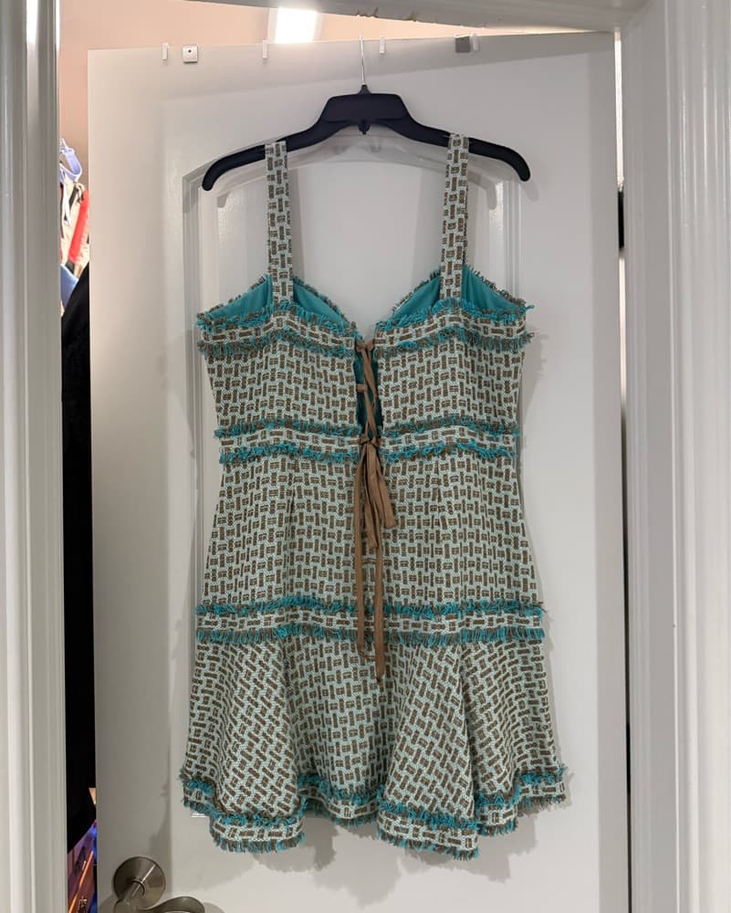 Alexis Medalia Tweed Mini Dress - Image 3