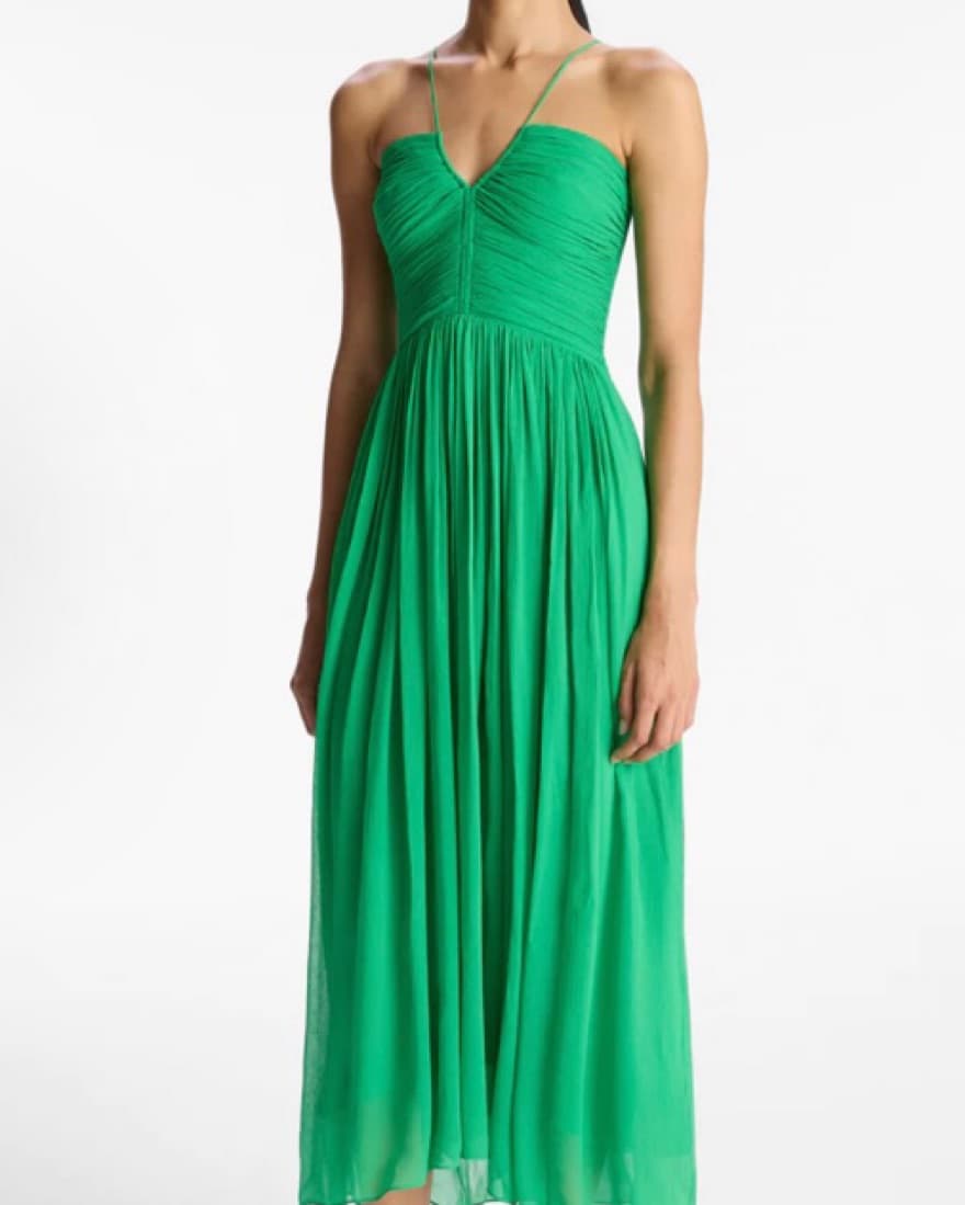 ALC Rumi Silk Chiffon Dress - Image 1