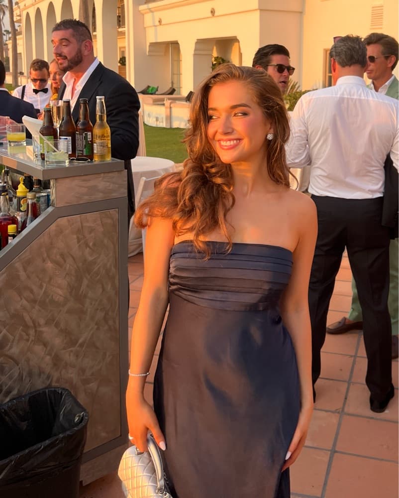 Formal Navy Dress - Image 1
